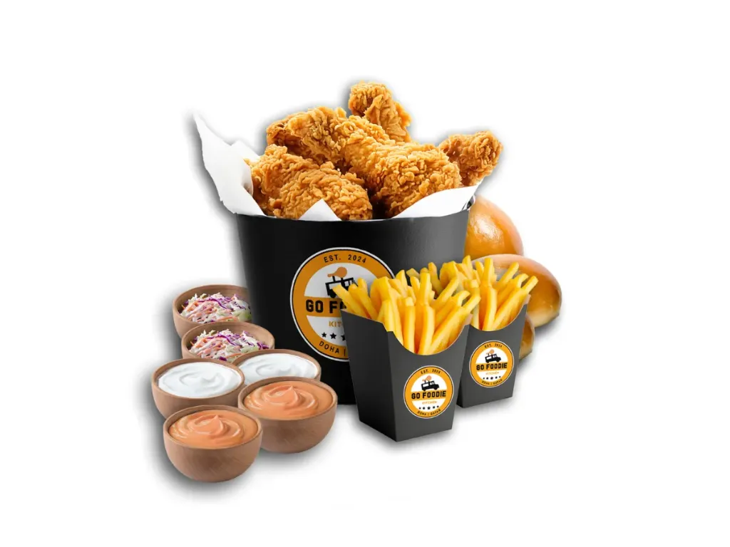 12 Pcs  Fresh Chicken Broasted Meal (Original)