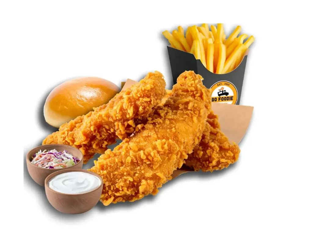 3 Pcs  Fresh Chicken Tenders Meal (Original)