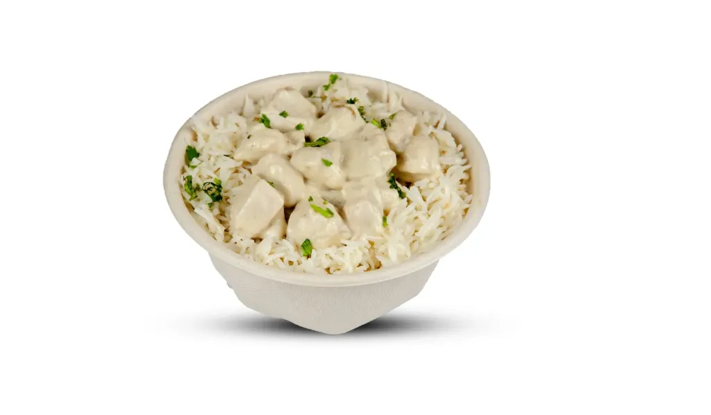 Fresh Creamy Chicken Rice